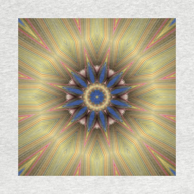 DESİGN OF MANY COLOURS. A kaleidoscope floral fantasy pattern and design by mister-john